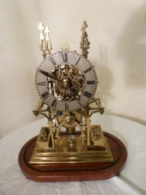 English Skeleton Clock