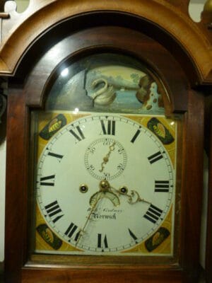 Gidney of Norwich 8 Day Automaton 8 Day Longcase Clock